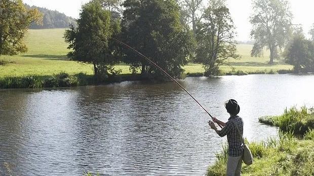 Angling (Fishing) at Surya Bagh 