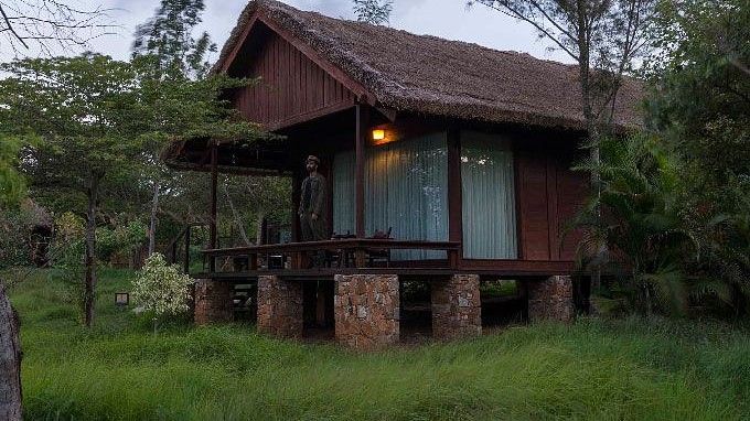 exterior of a cottage