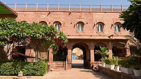 A facade image of Pal Garh
