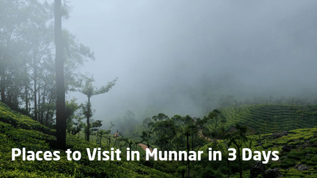 Places to Visit in Munnar in 3 Days