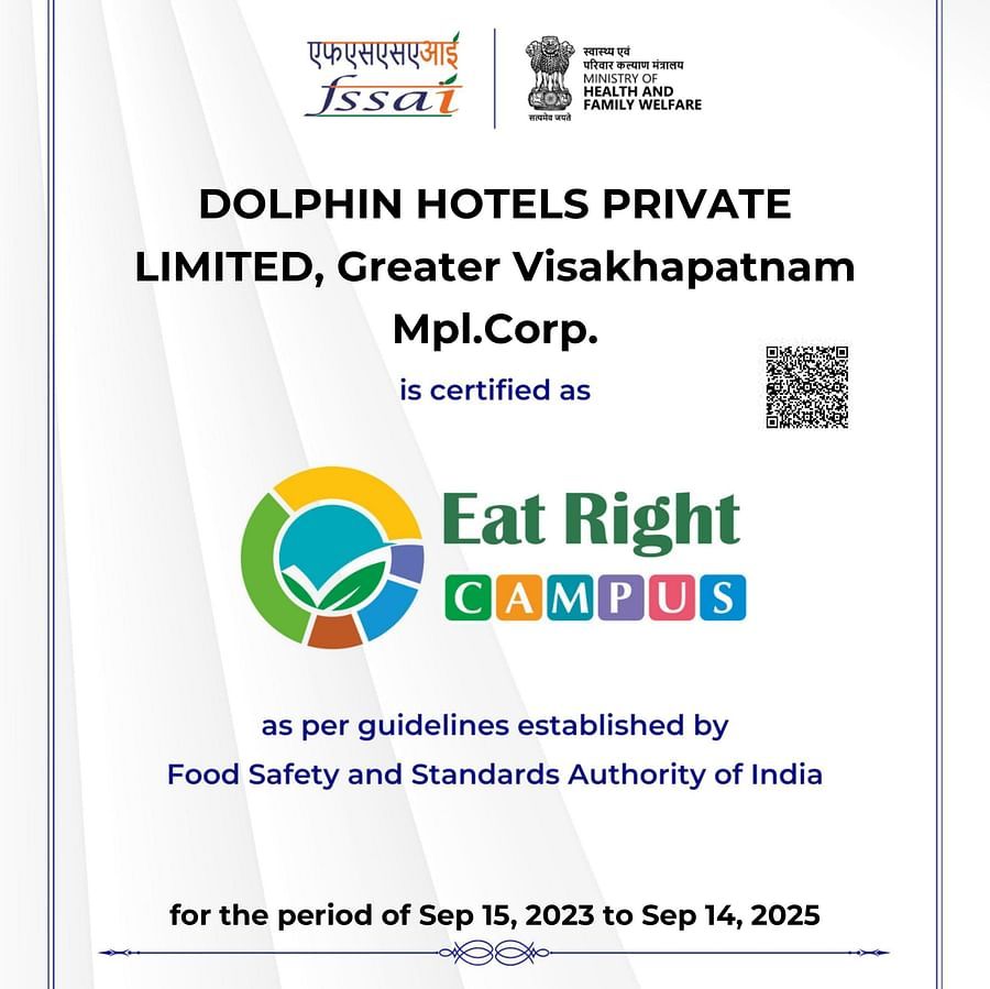 Eat Right Campus Certificate