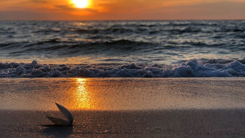 Sunset at Radhanagar Beach