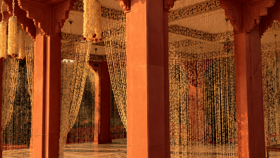 Baradari Decor - Sundowner-Set up- Umaid Palace -Dausa