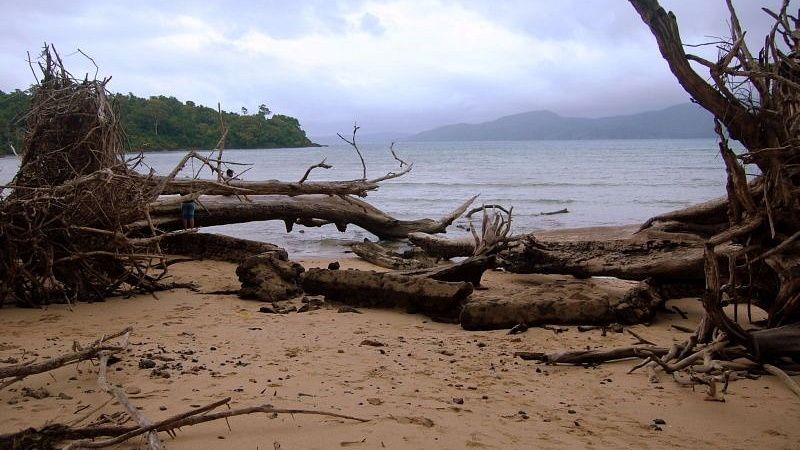 Mundapahad Beach in Andaman and Nicobar Islands