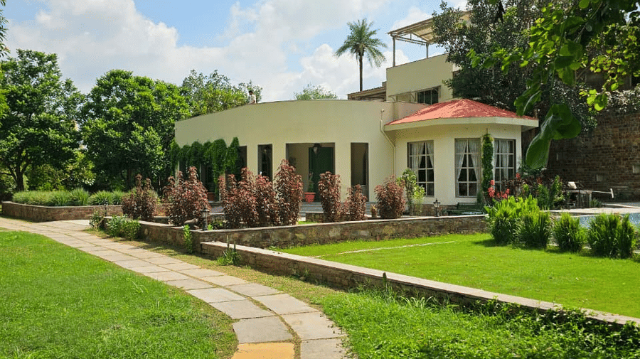 Facade-Surya Bagh-Landscape Monsoons.JPG