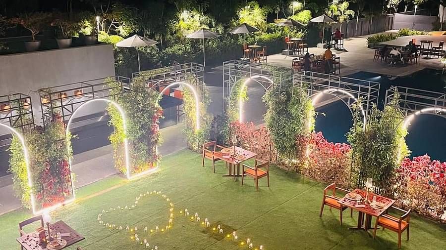 eve decor for party at singalila