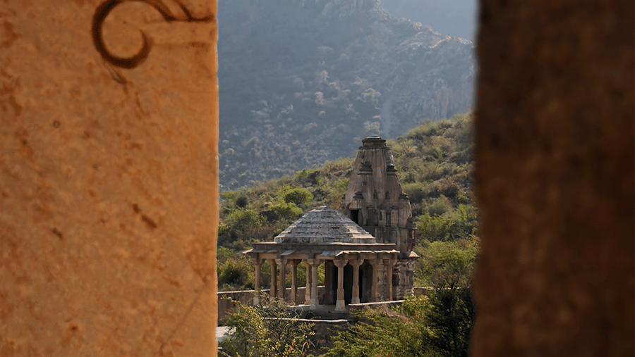 Temple at Bhangarh - Picnic at Bhangarh-Guest Rooms-Surya Bagh - Boutique Hotels in Ajabgarh Rajasthan