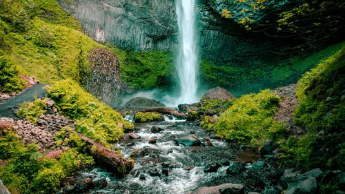 Tambdi Surla Waterfalls