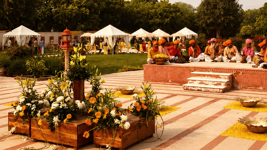Folk Muscians Perfomance- Umaid Palace-Dausa