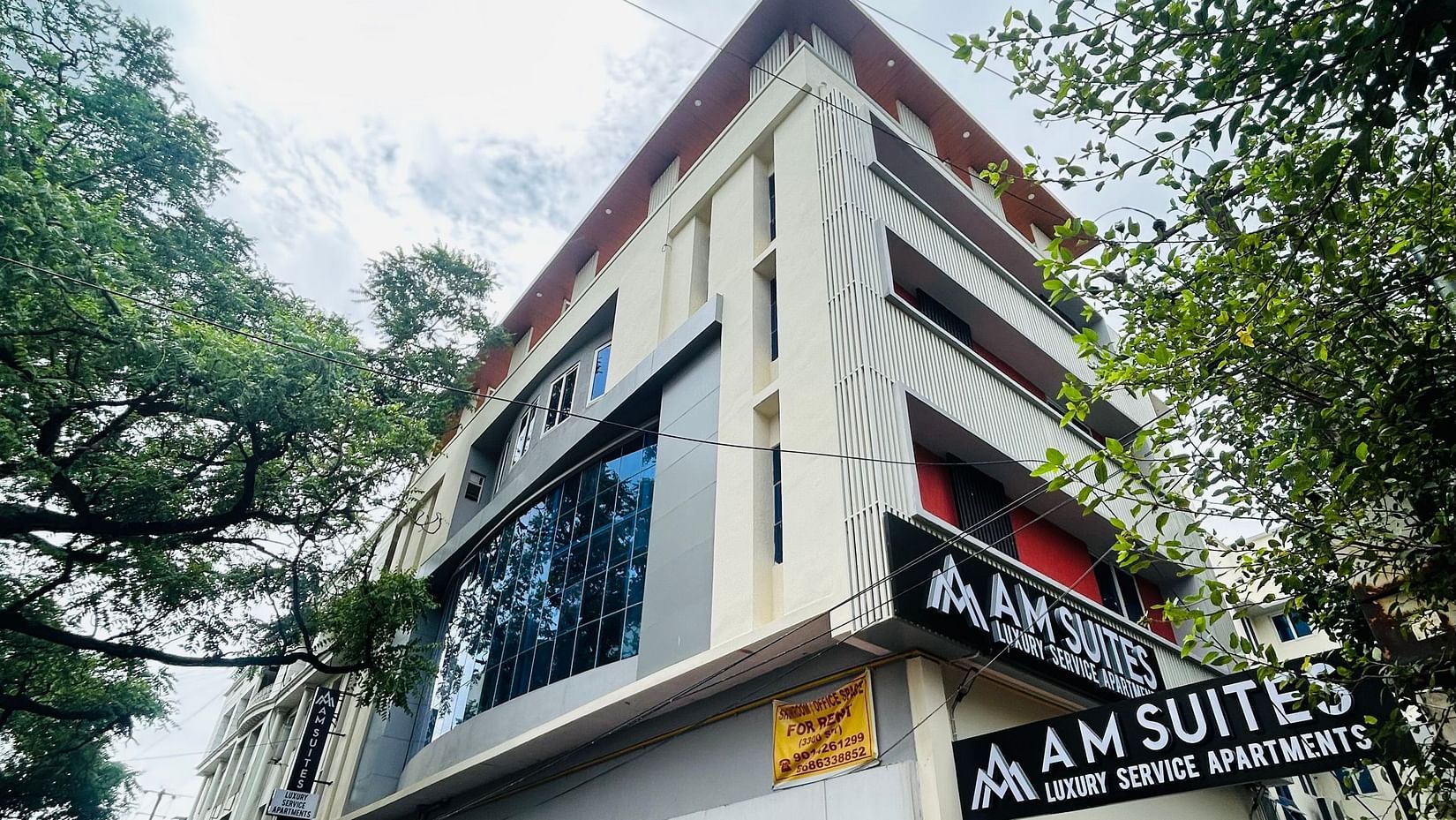 exterior facade of A M Suites, Secunderabad