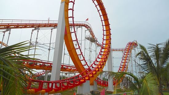 Baishamen Park - amusement park - roller coaster  adult - 01