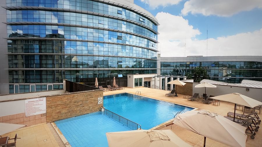 Swimming pool at Boma Nairobi, hotel in Nairobi 2