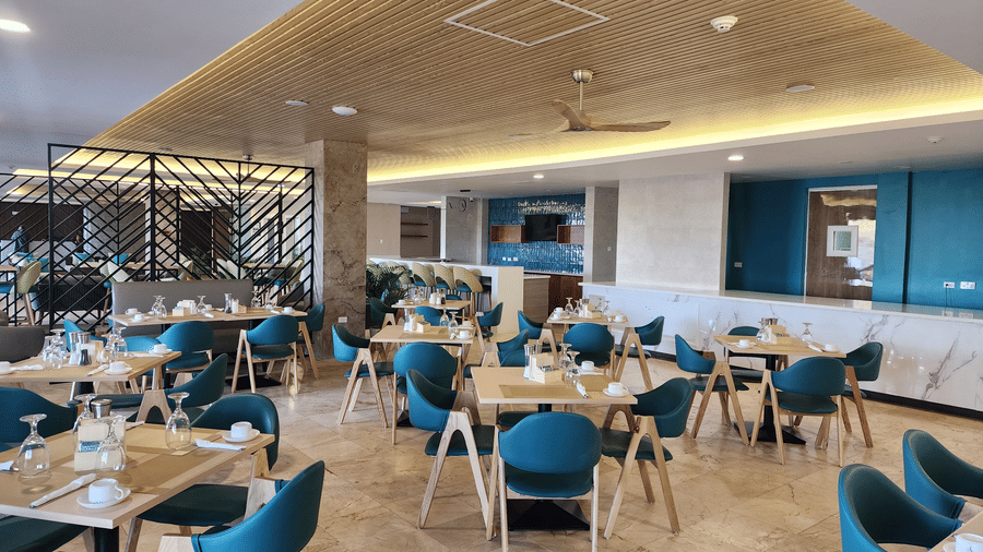 Alexander Restaurant in Jamaica, with elegant seating and a welcoming ambience - Hotel 39, Jamaica.