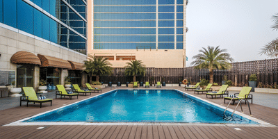 The Pool at Golden Suites Gurgaon