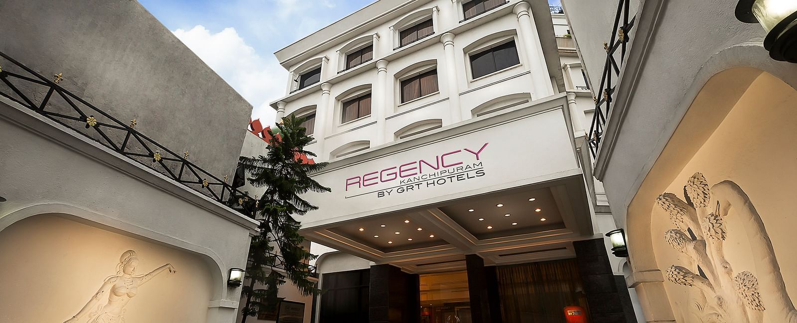 Facade image of Regency Kanchipuram By GRT Hotels.