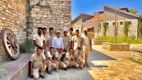 the housekeeping team at Aramness