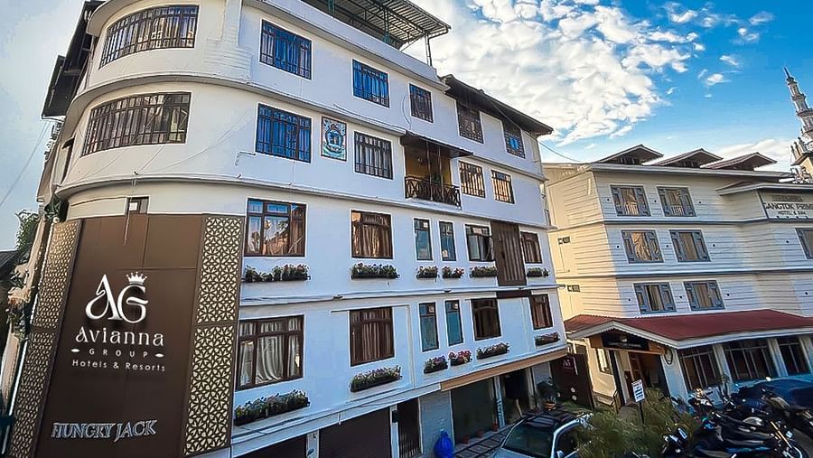 Facade view of Avianna Hungry Jack, Gangtok.