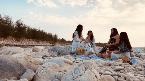 Kosi River near Infinity resorts Corbett 1