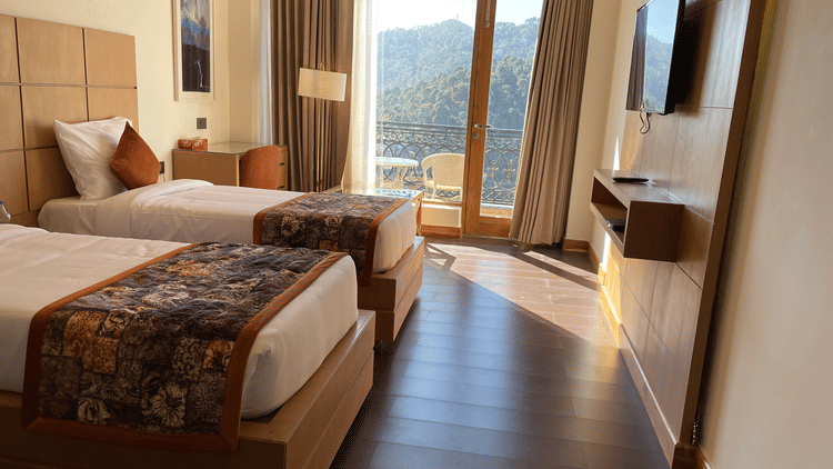 Rosetum Kasauli - Classic Room with twin beds