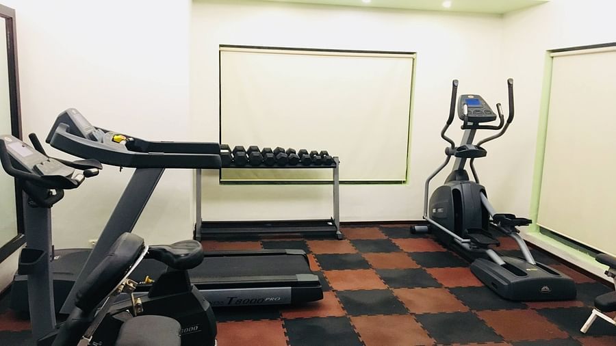 Treadmills at Kyriad Prestige Calangute, Goa