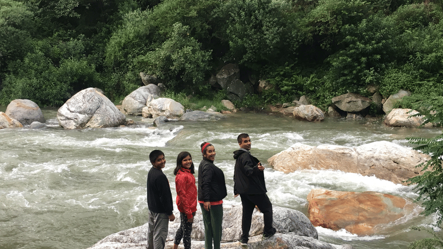 Let s Camp Tirthan activity river