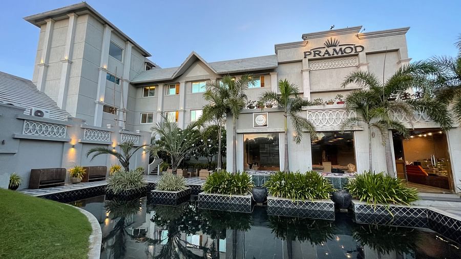 Facade of our Puri Hotel 