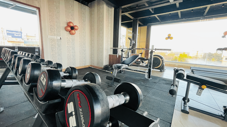 closer view of gym equipments at the gym - Quality Inn Rockwell Grand