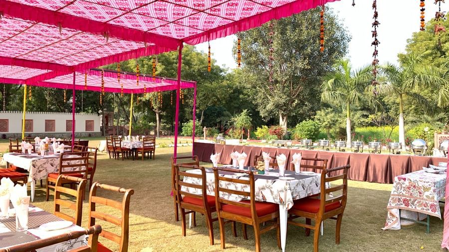 Shaimana Theme - Lunch at the Lawns - Dining 2