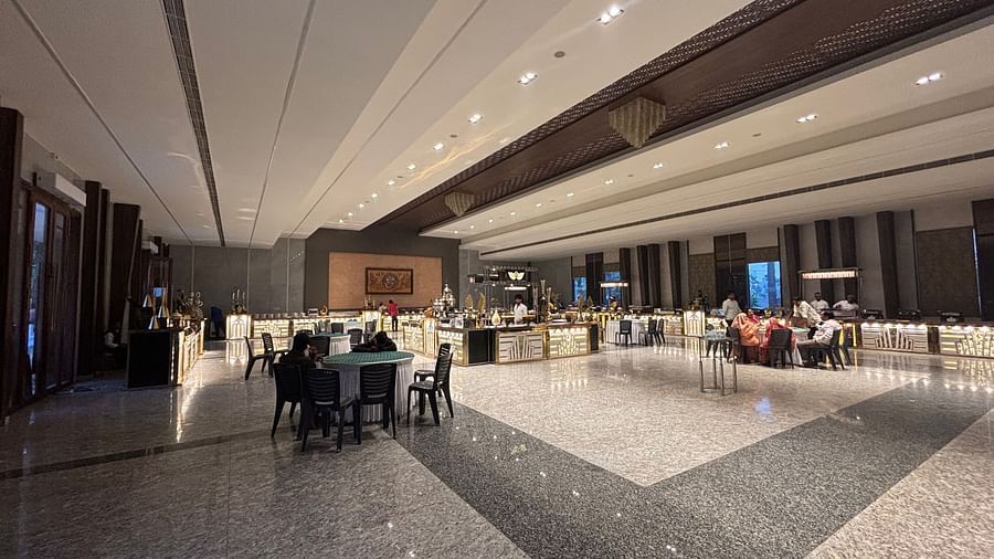 Spacious Banquet Hall with Elegant Lighting  - VRR Astoria Hotel and Conventional Centre
