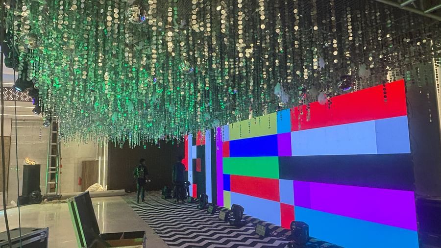 Spacious Banquet Hall with Elegant Lighting  - VRR Astoria Hotel and Conventional Centre