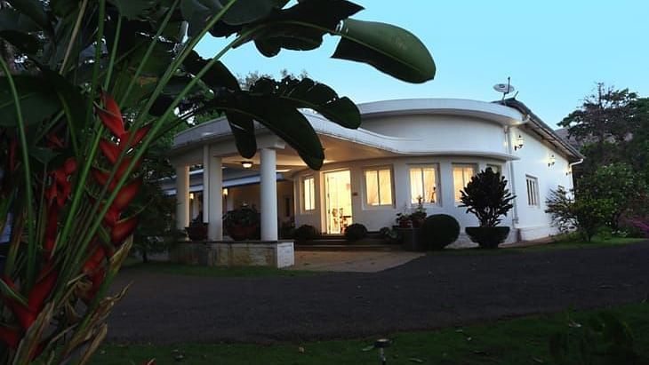 Facade of our resort in Wayanad with forest cover on all side - Parisons Plantation Experiences by ABAD, Wayanad