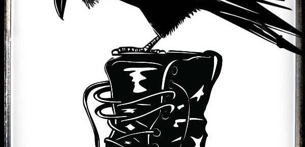 The logo features MENDOCINO SHOEWORKS above a bird perched on a boot, with a phone number below.