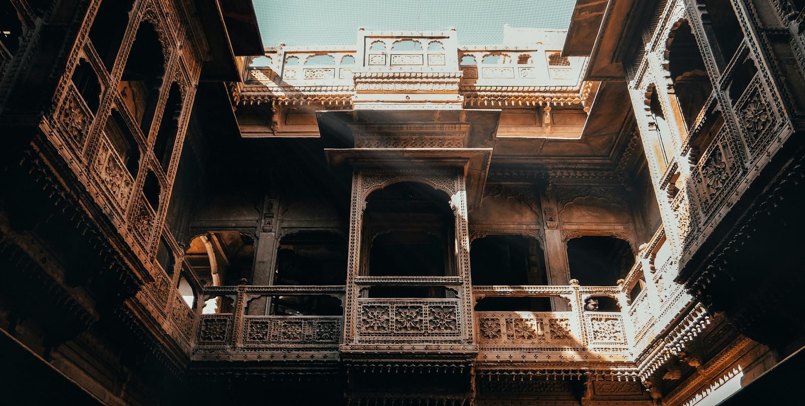 A two storey concrete building with Rajasthani architecture can be visited during a 2-days trip from Jaipur to Deogarh
