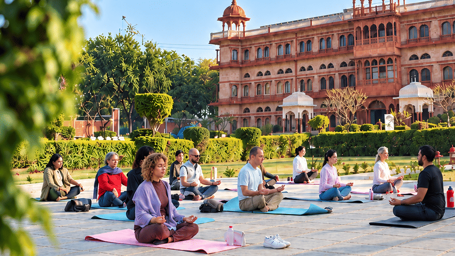 Yoga & Wellness, Umaid Palace Yoga at Umaid Palace-Dausa-6