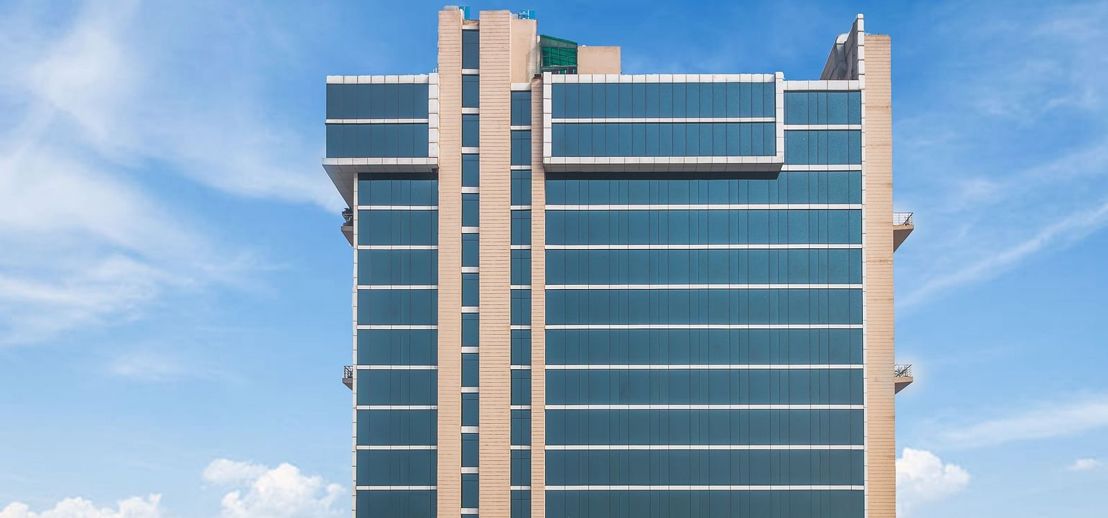 Facade of Golden Suites, Gurgaon