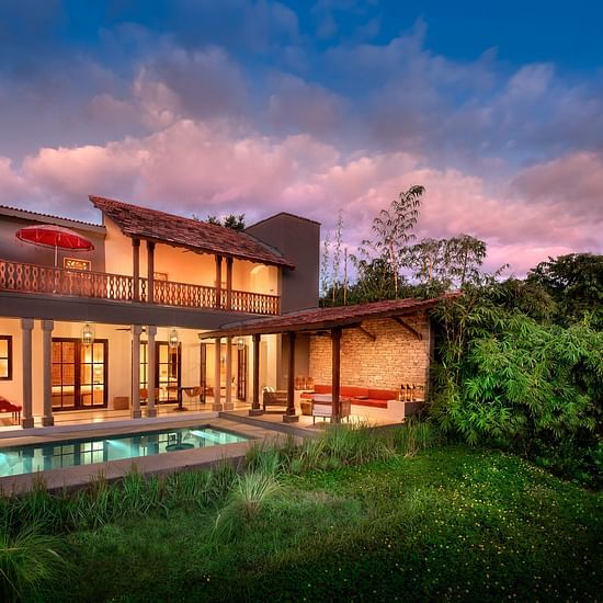 Majestic Villa Facade