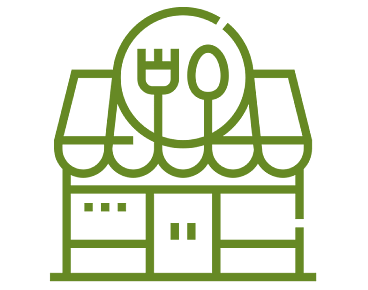 restaurant corrected green