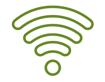 An icon of wi-fi 