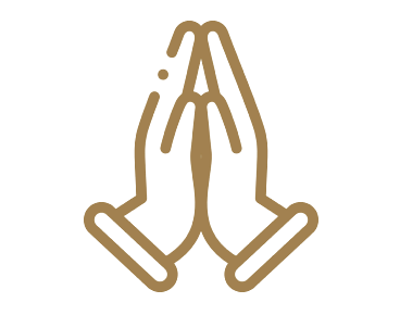 An icon of praying