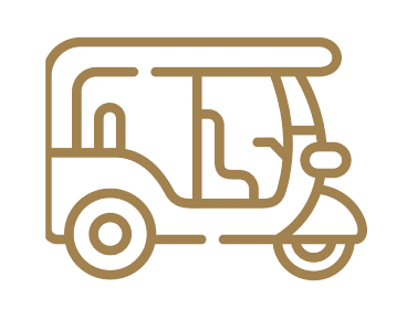 An icon of an auto