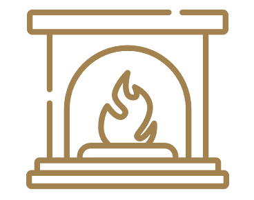 An icon of bonfire