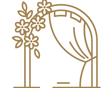 an icon of floral decor