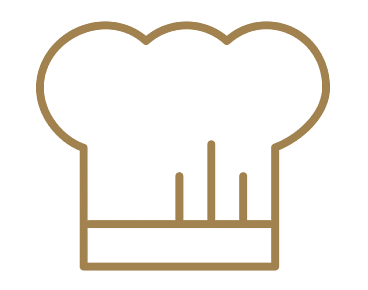 An icon of chef hat