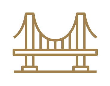 An icon of a bridge