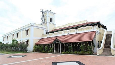 A facade image of Lakshmivilas Heritage Resort