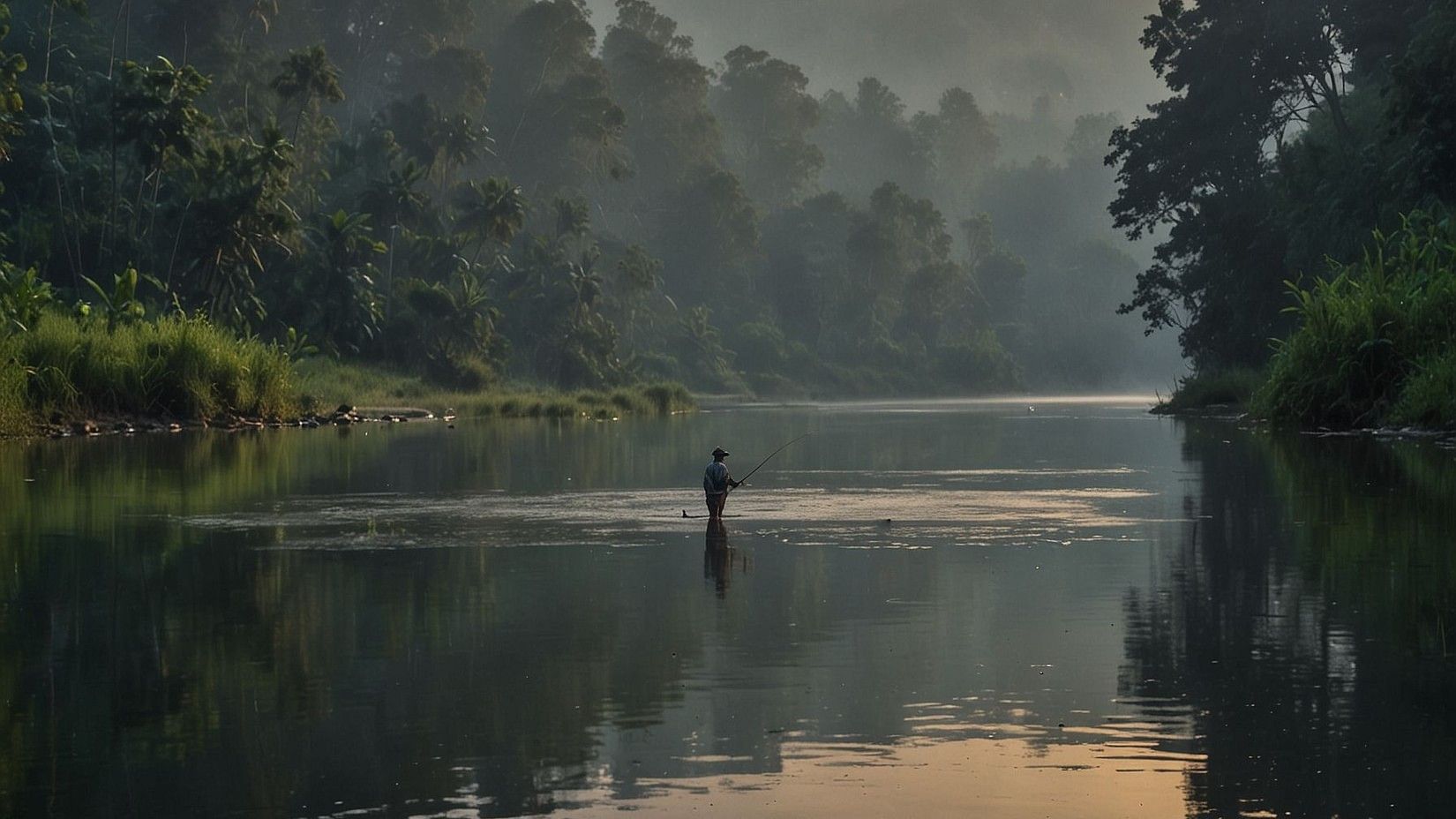 Fishing in Kundalika Rive