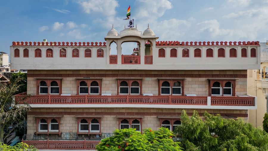 Front Facade - Aeriel - Suryaa Villa Jaipur