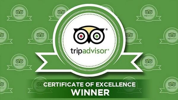Tripadvisor Certificate of Excellence Winner