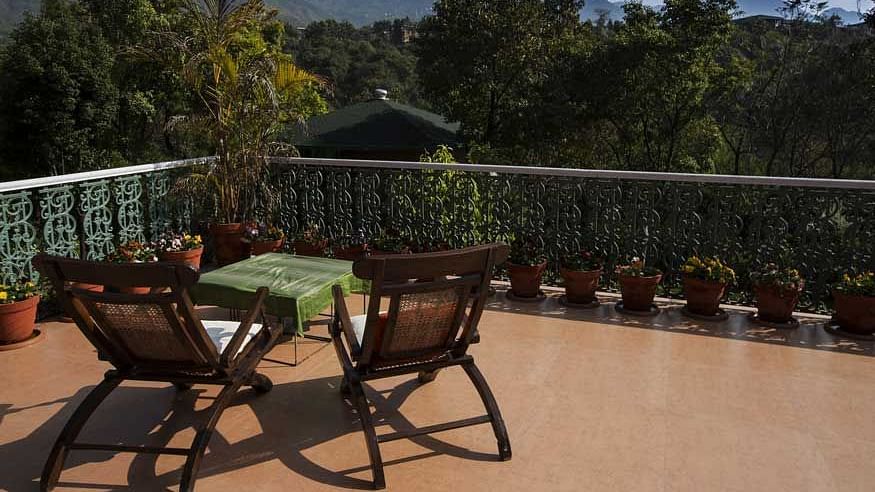 Exterior of Shaheen Bagh Resort Dehradun with beautiful views.