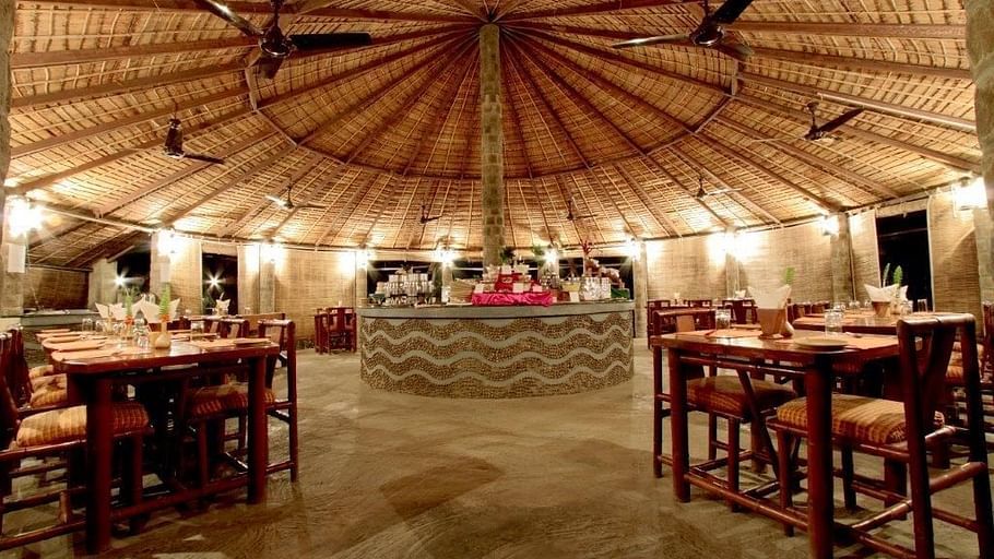 Tiger Camp Resort, Corbett Uttarakhand Gol Ghar Tiger Camp Restaurant Corbett